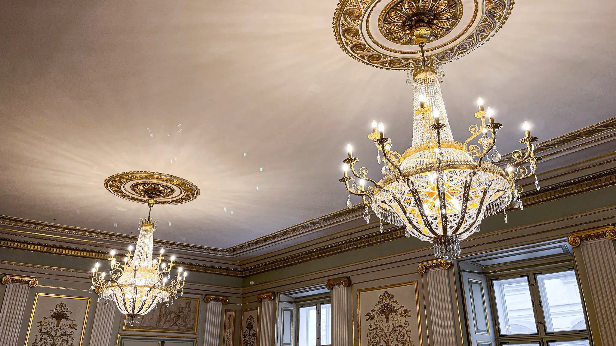 Palais Esterhazy Wien - Empire-Stil Luster